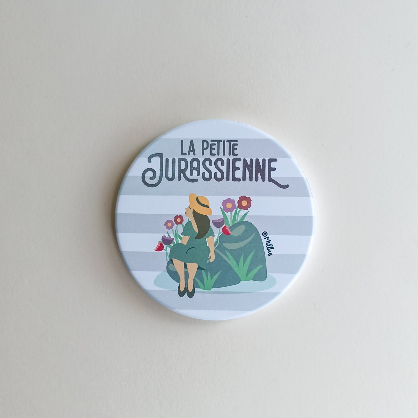 Sous-verre en céramique - La Petite Jurassienne