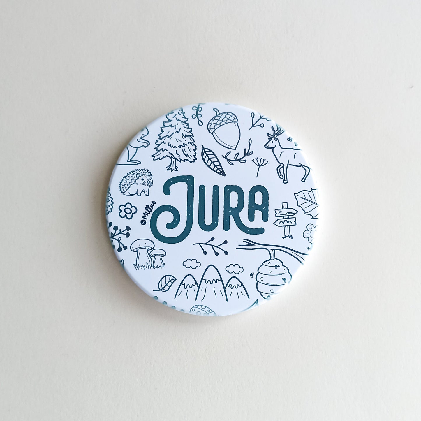 Sous-verre en céramique - Jura