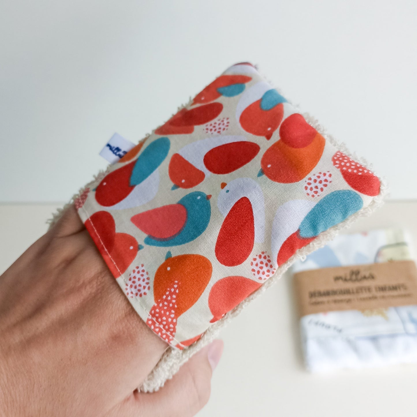 Débarbouillette enfants - divers coloris