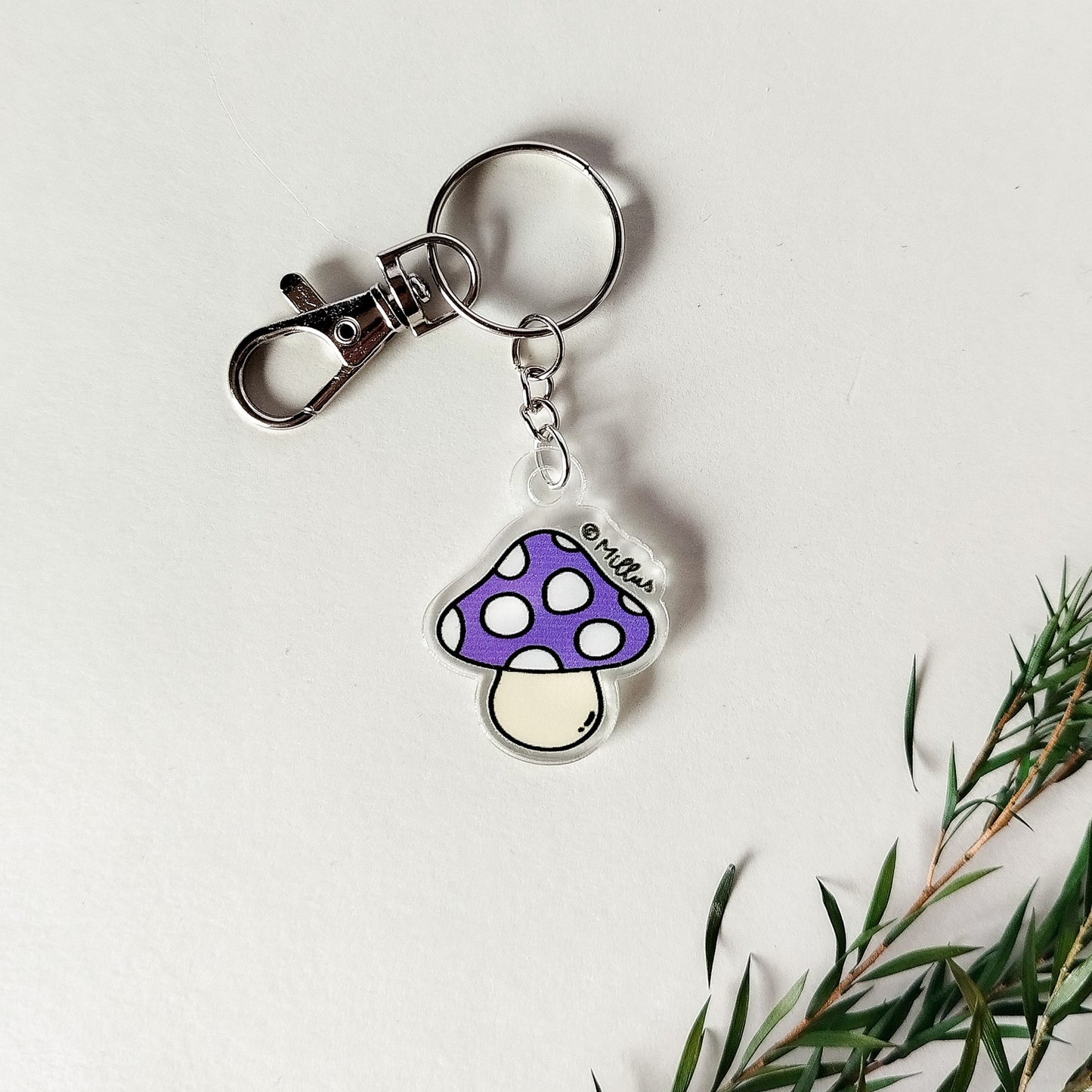 Porte-clés Champi - divers couleurs