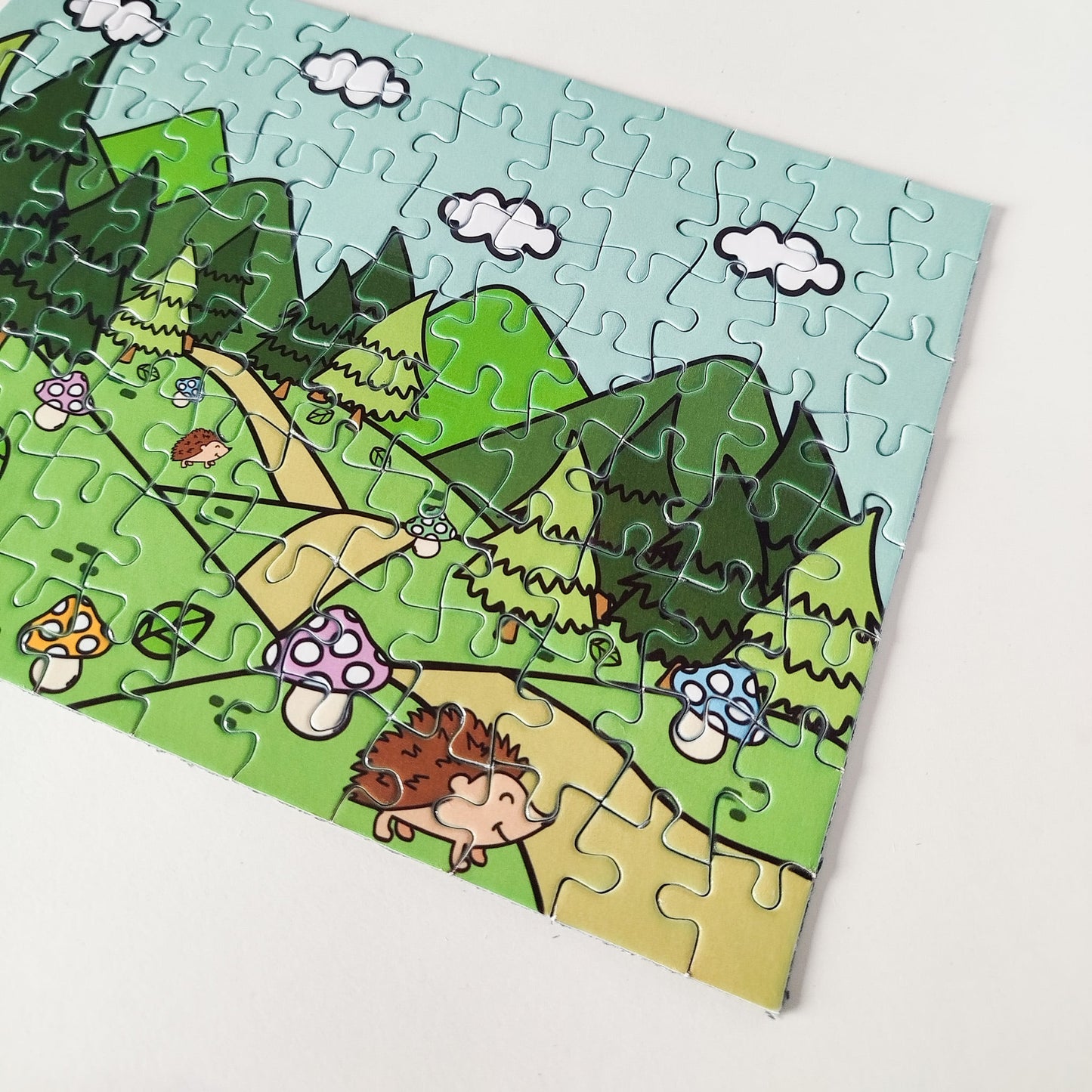 Puzzle enfants Sous-bois