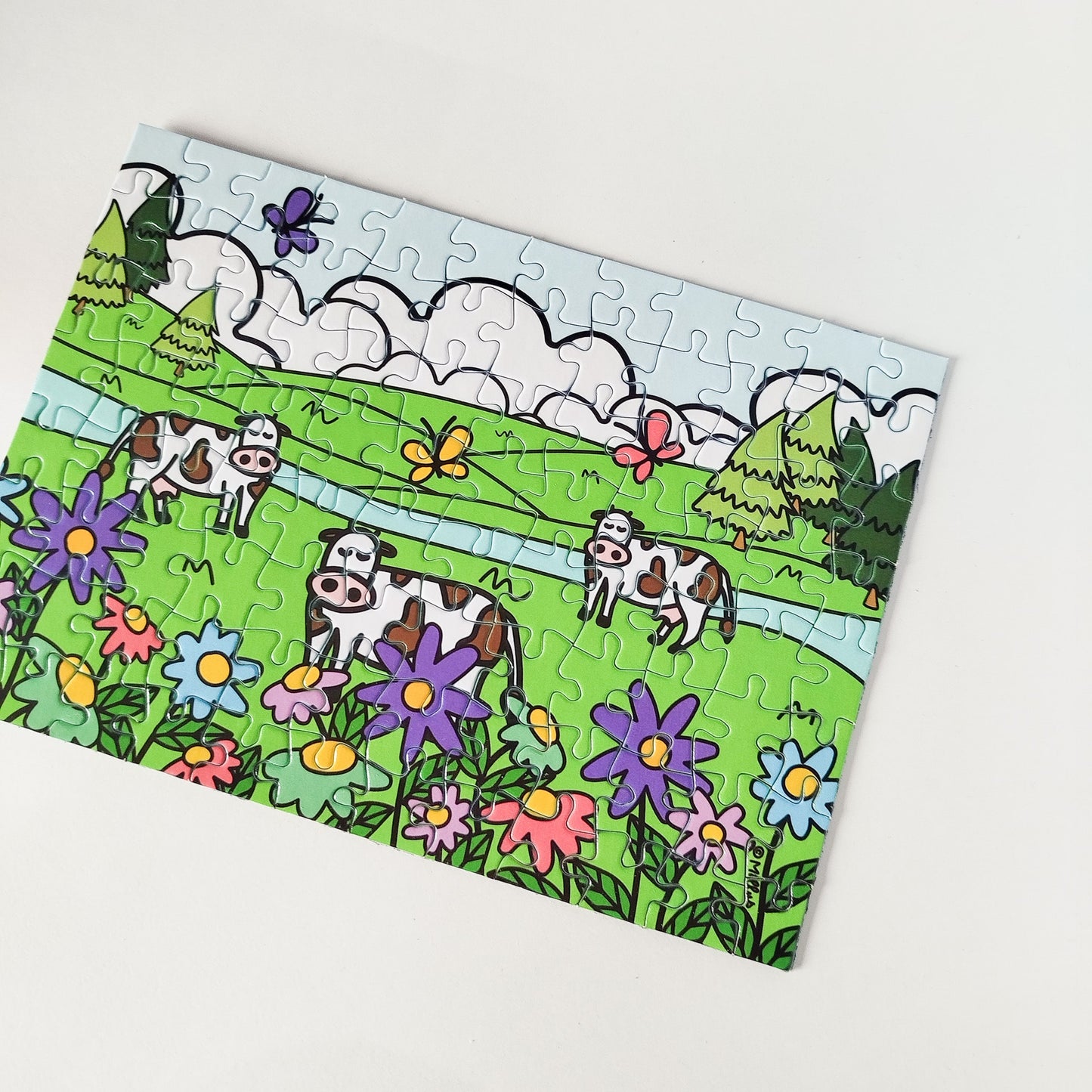 Puzzle enfants Prairie Comtoise