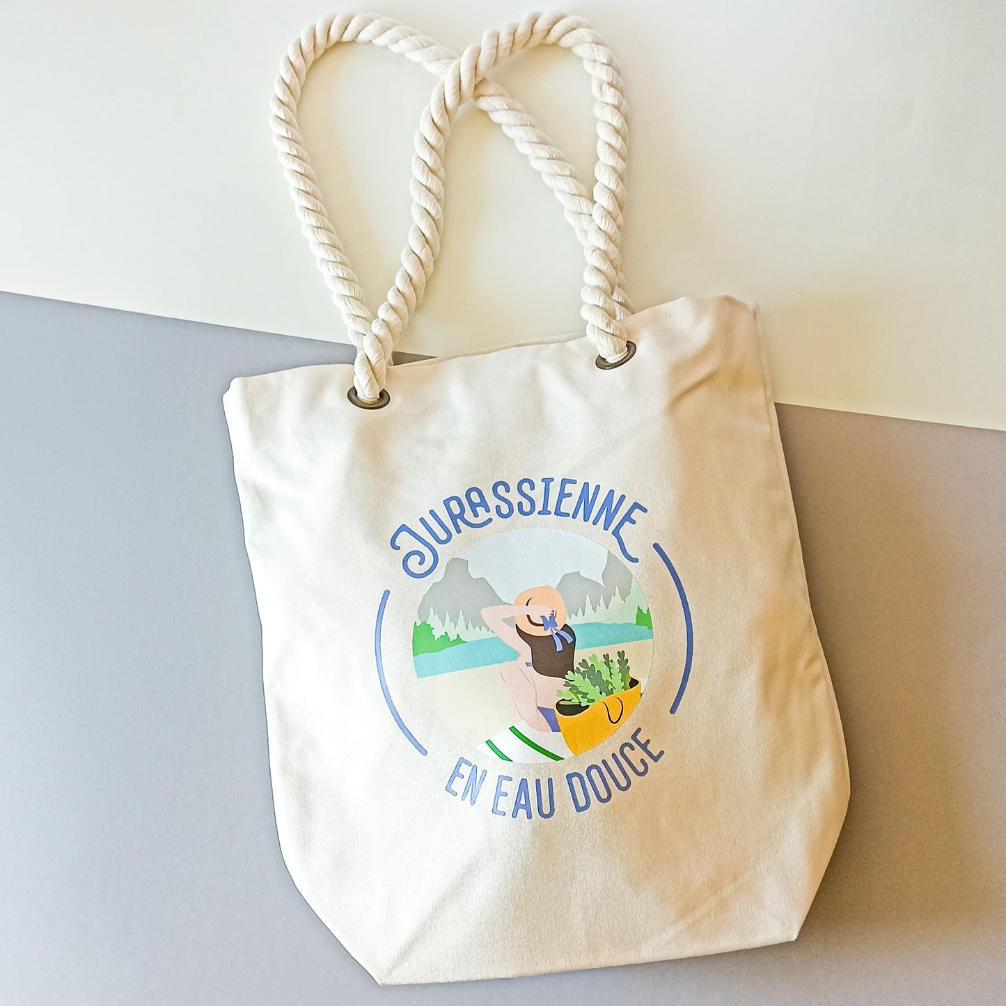 Sac de plage Jurassienne en eau douce