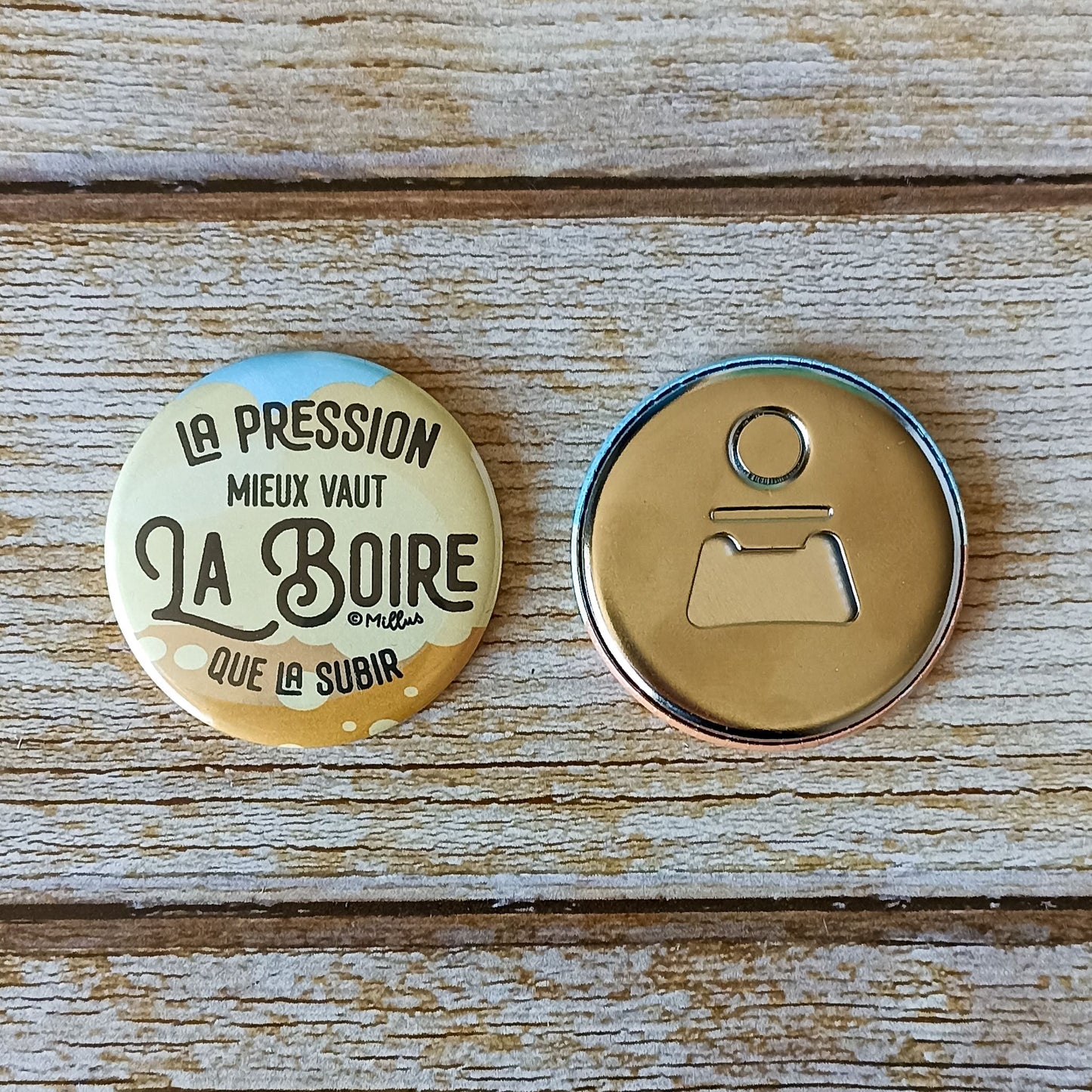 Décapsuleurs magnétiques - divers visuels - Millus Design