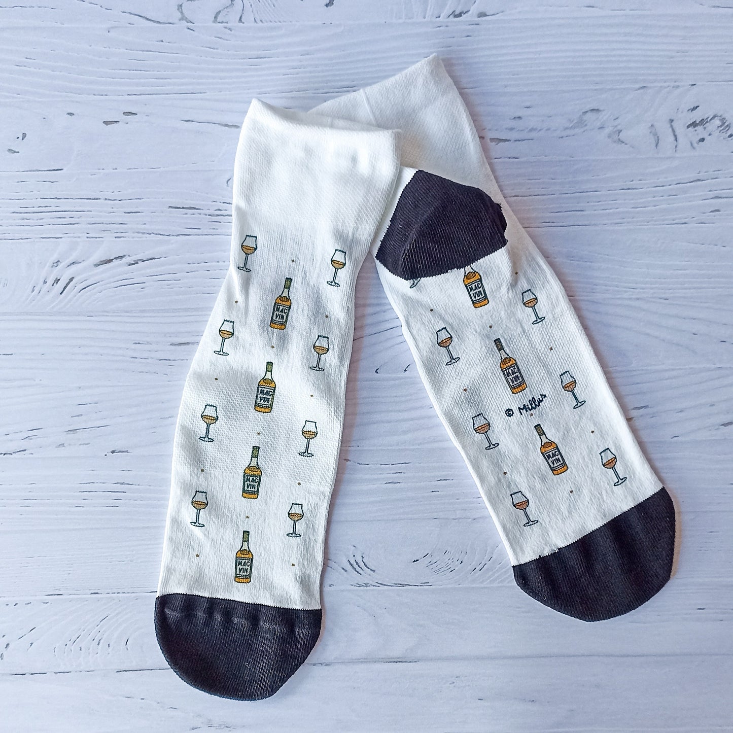 Chaussettes basses Vin Jaune - Mixte