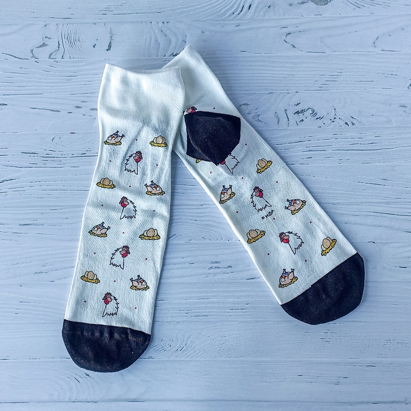Chaussettes basses Poulet de Bresse - Mixte