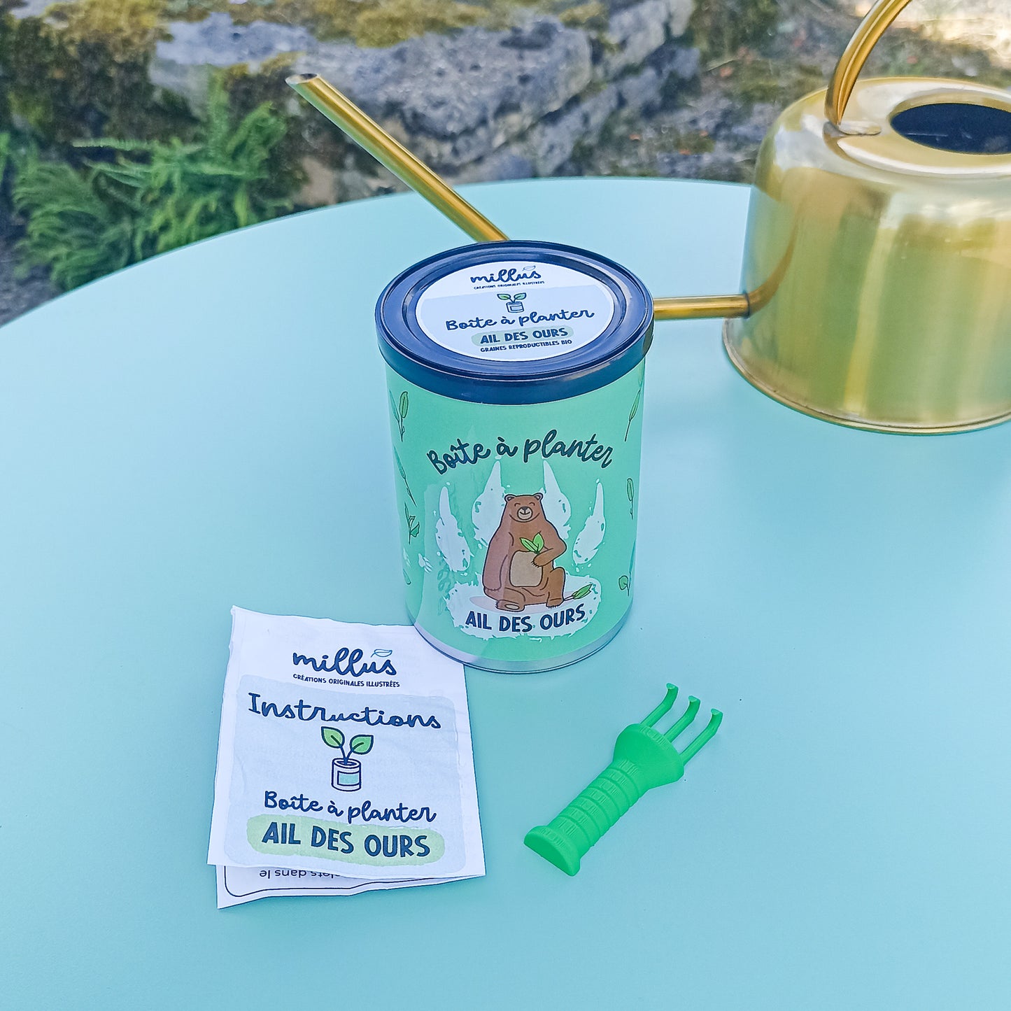 Boîte à planter - Ail des Ours - Millus Design