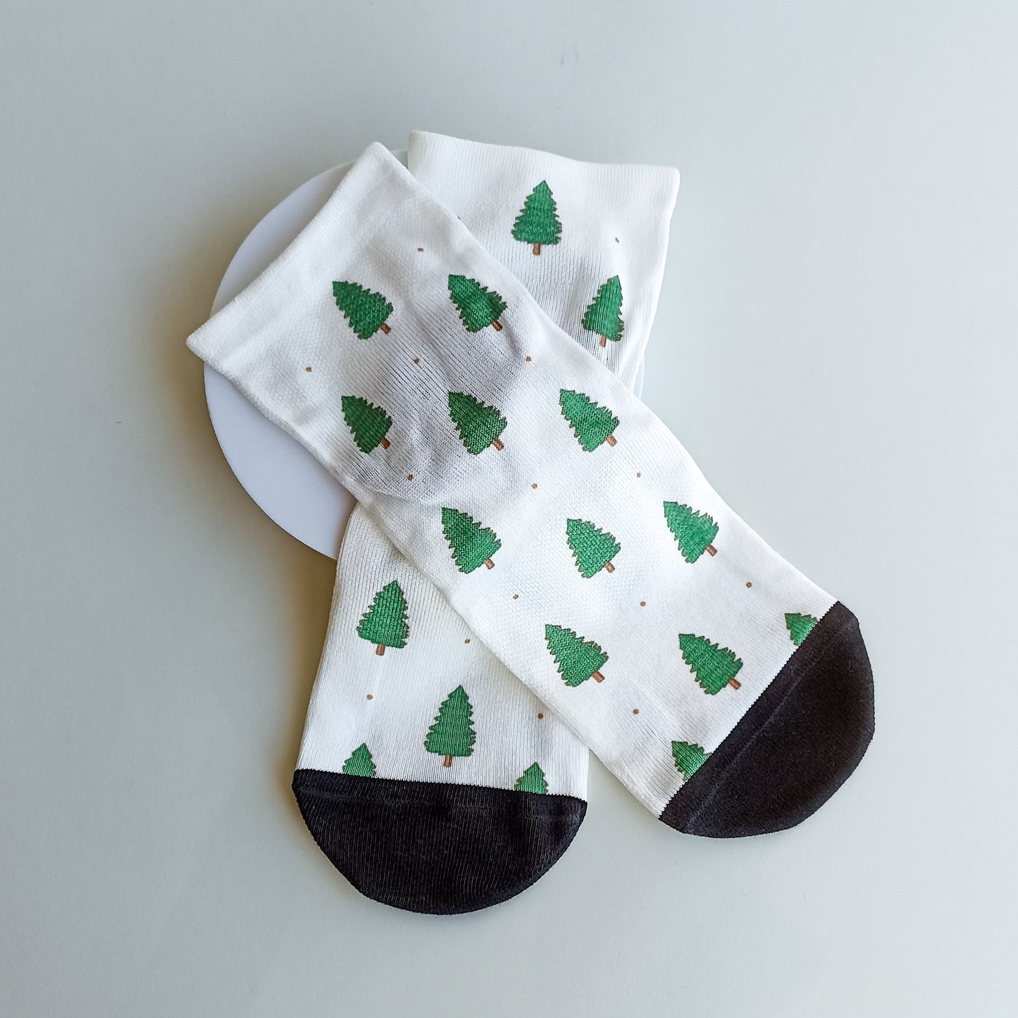 Chaussettes basses " Sapins" - Mixte - Millus Design