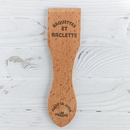 Spatules à raclette - fabrication jurassienne