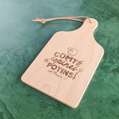 Planchette Comté Copines Potins - Fabrication jurassienne