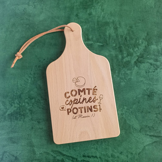 Planchette Comté Copines Potins - Fabrication jurassienne