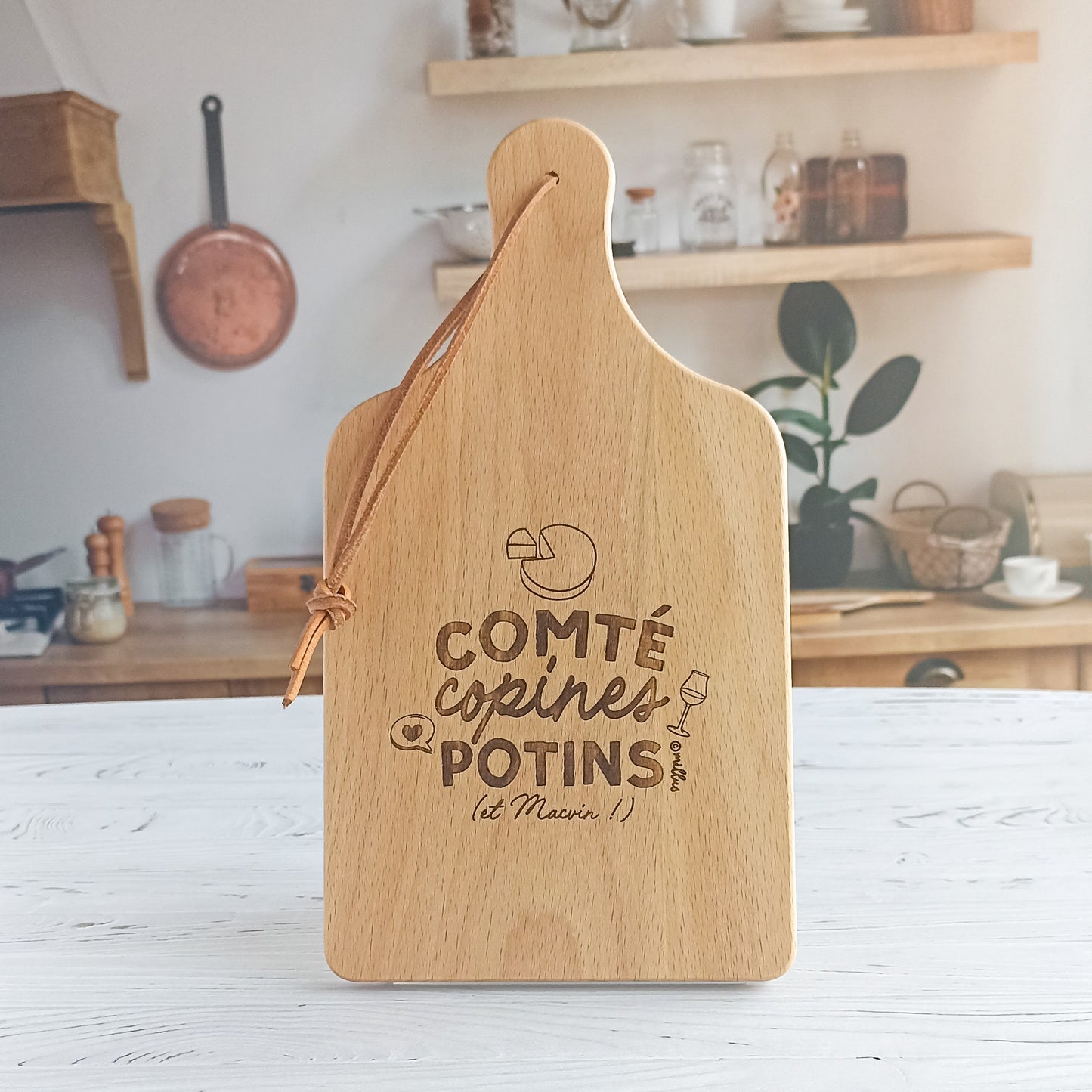 Planchette Comté Copines Potins - Fabrication jurassienne