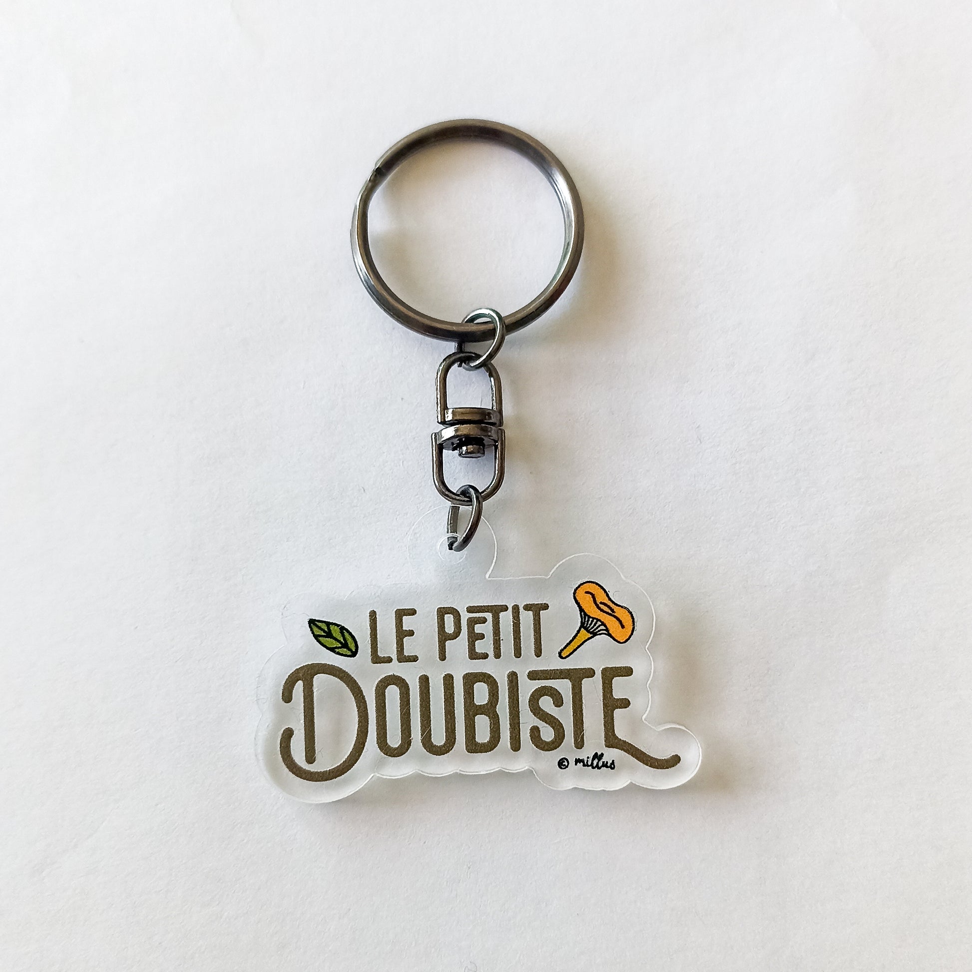 Porte-clés illustrés - divers visuels - Millus Design