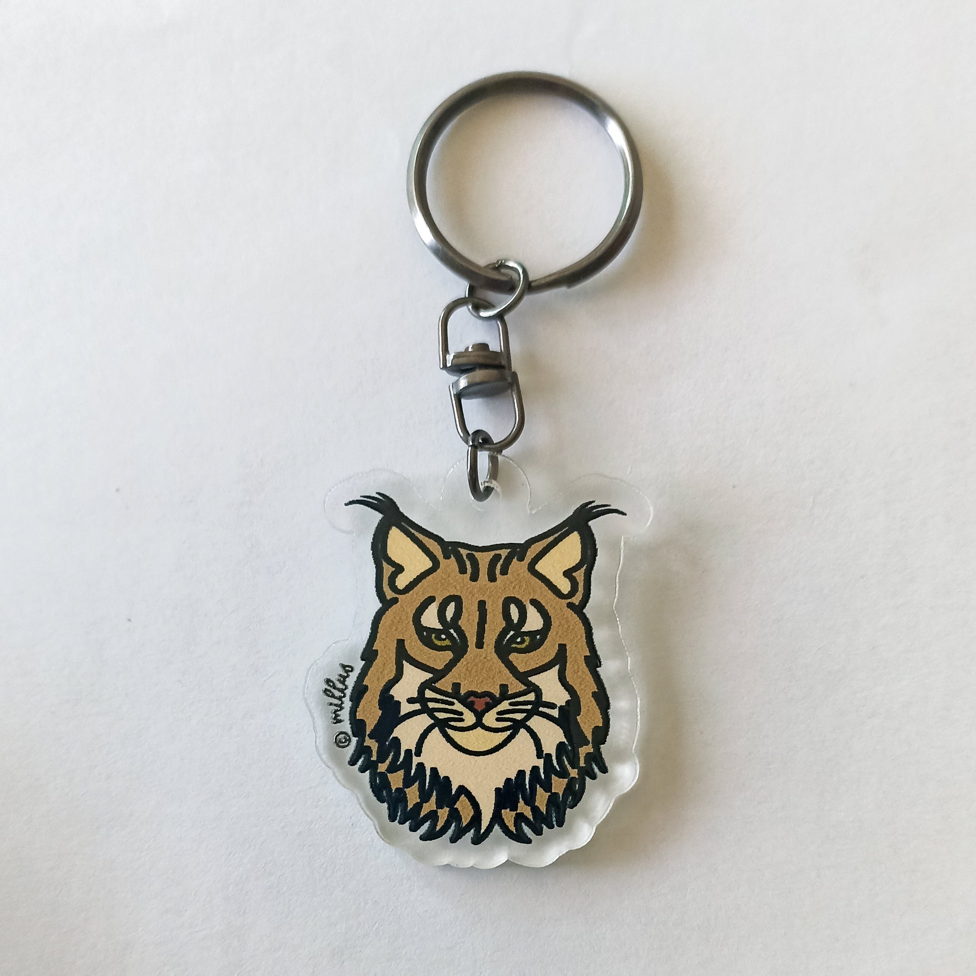 Porte-clés illustrés - divers visuels - Millus Design