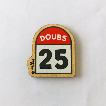 Aimants en bois illustrés – Made in Jura - Millus Design