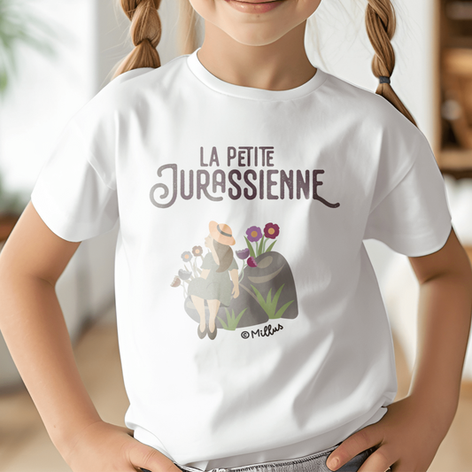 T-shirt enfant La petite Jurassienne nouvelle version